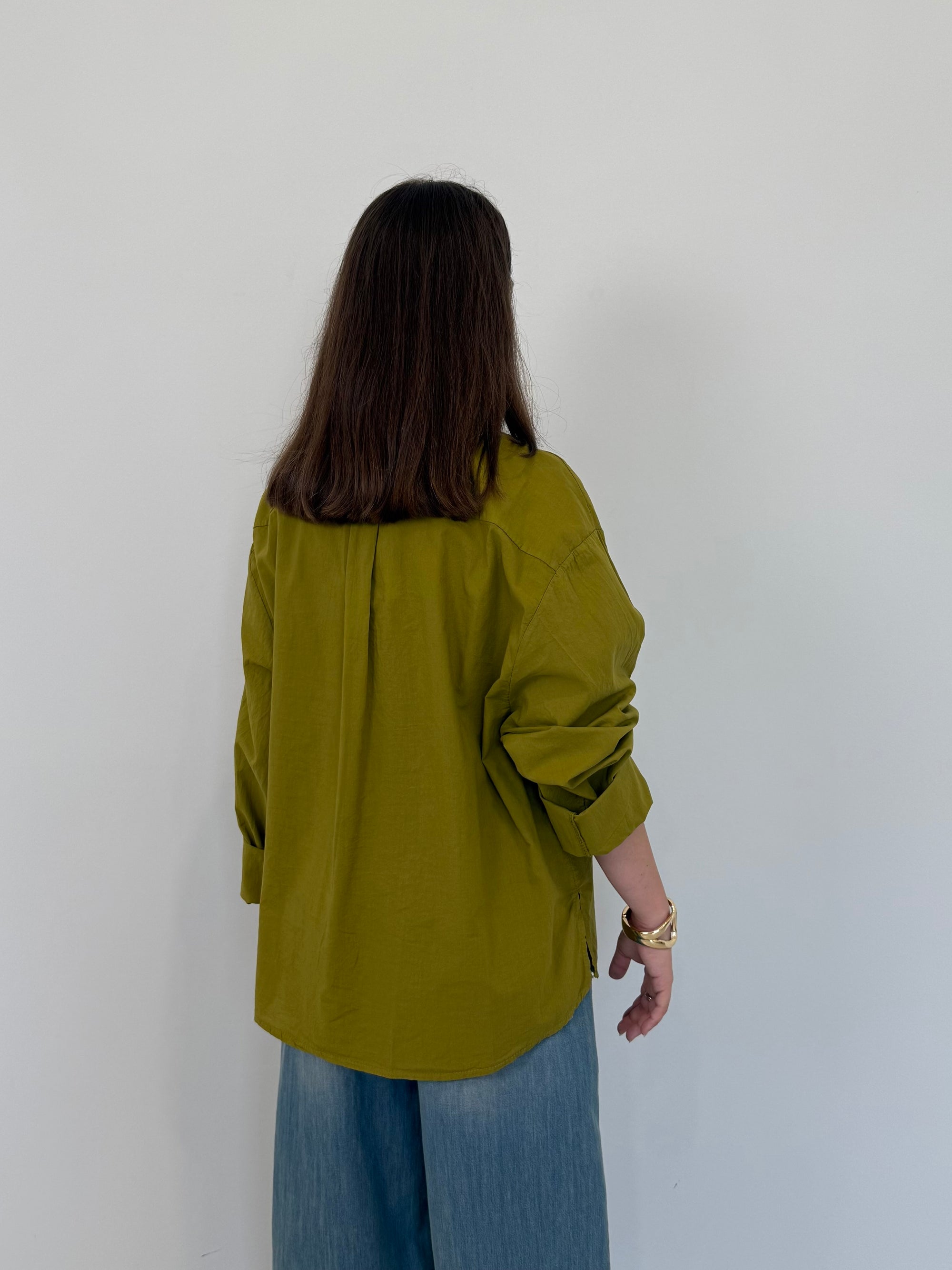 Haveone - Camicia doppia tasca olio