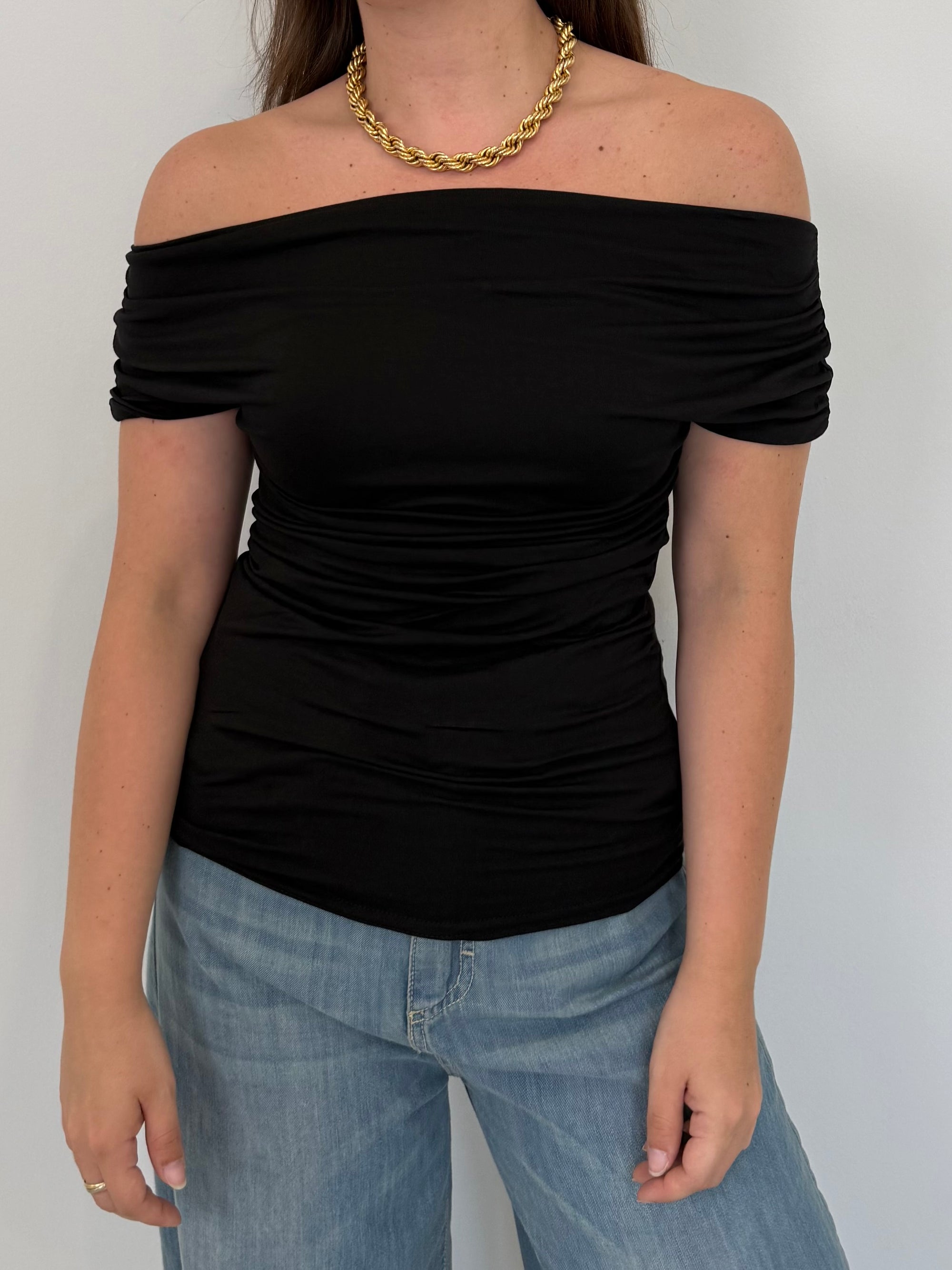 SusyMix - Maglia shiffer nera