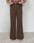 SusyMix - Pantalone fluido moro