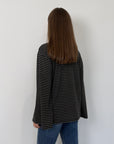 SusyMix - Maglia trapezio nera e grigia