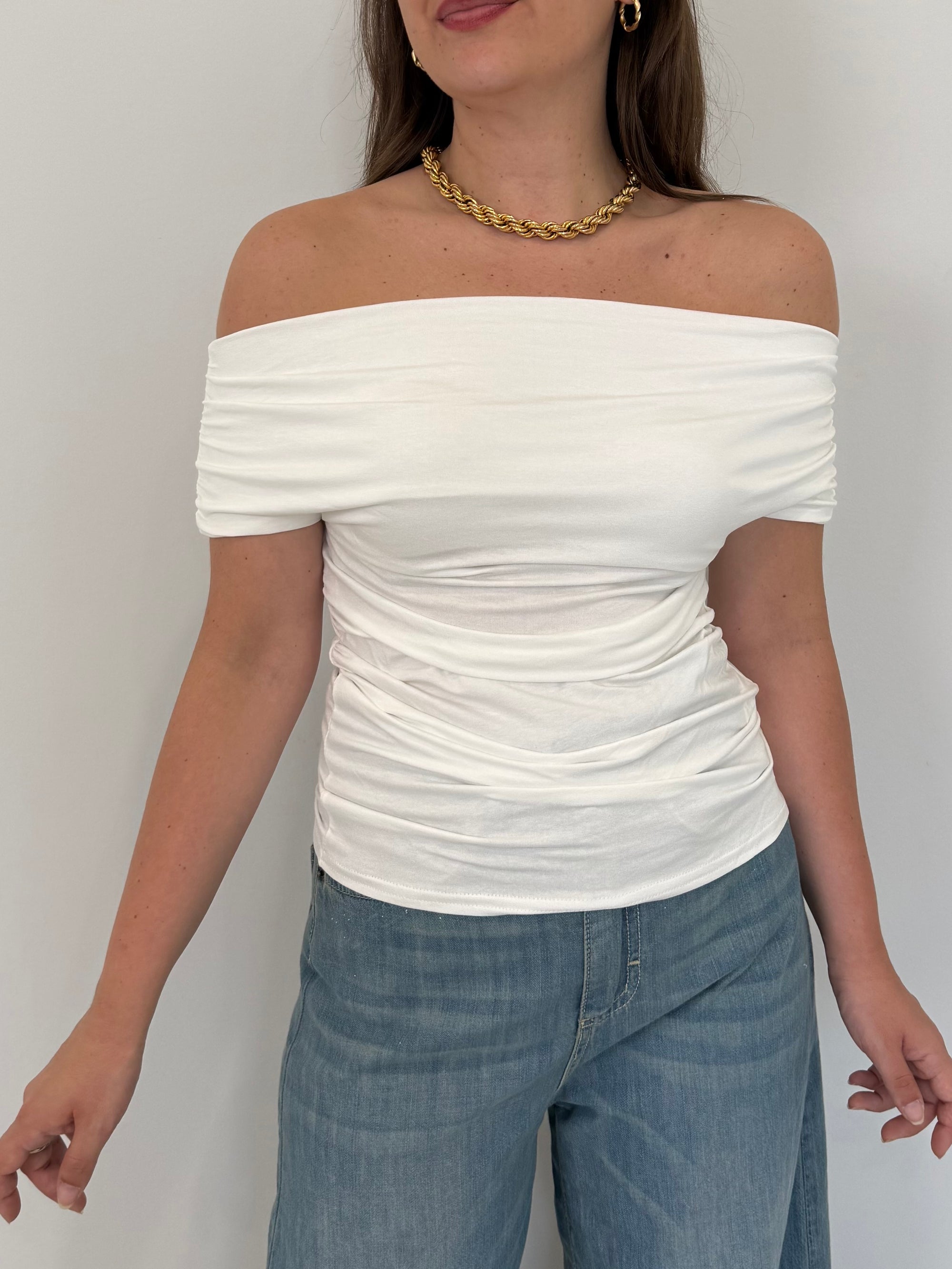 SusyMix - Maglia shiffer latte
