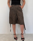 Tensione In - Bermuda cargo animalier
