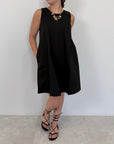 SusyMix - Abito a trapezio con tasche nero