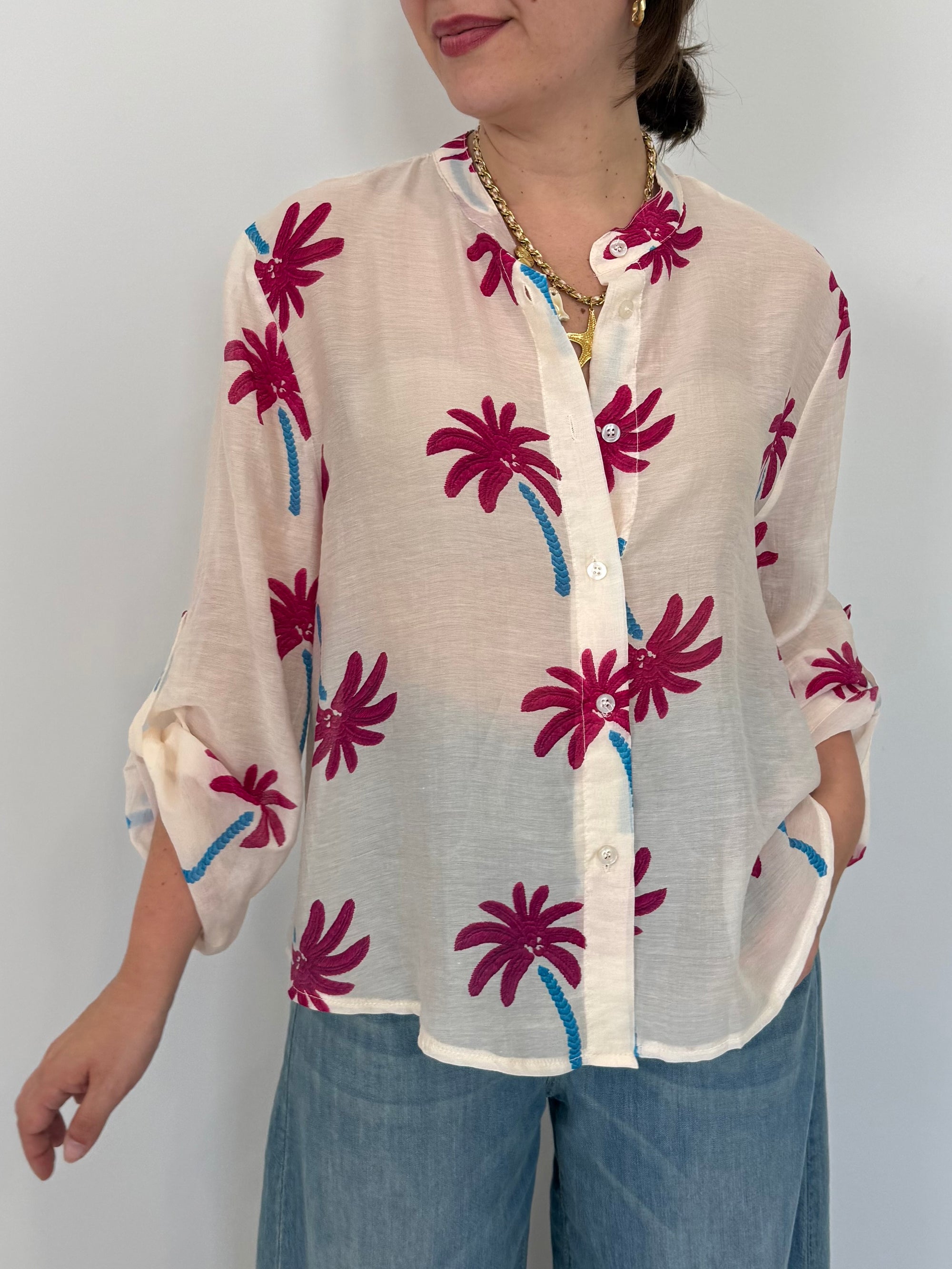 Haveone - Camicia con palme