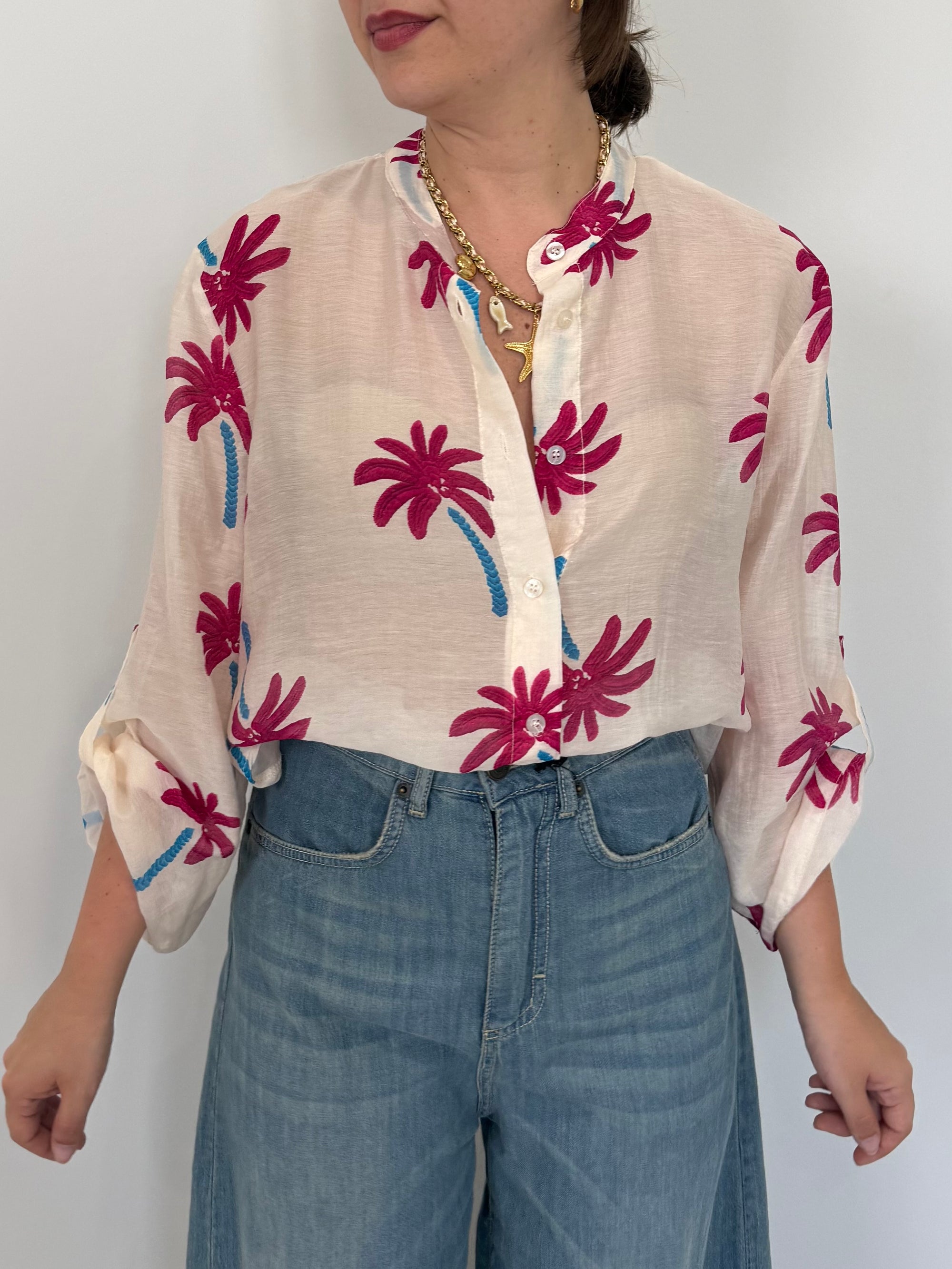 Haveone - Camicia con palme