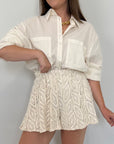 Haveone - Short svasato con punti luce