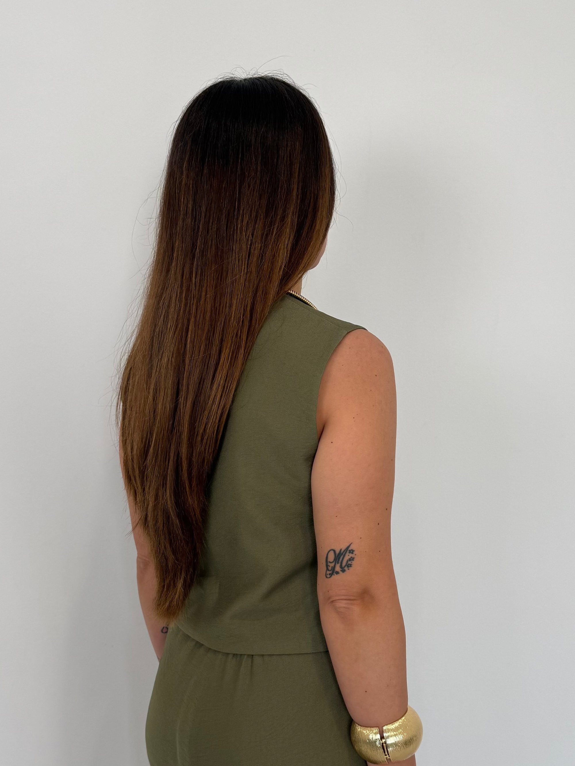 Haveone - Gilet easy verde