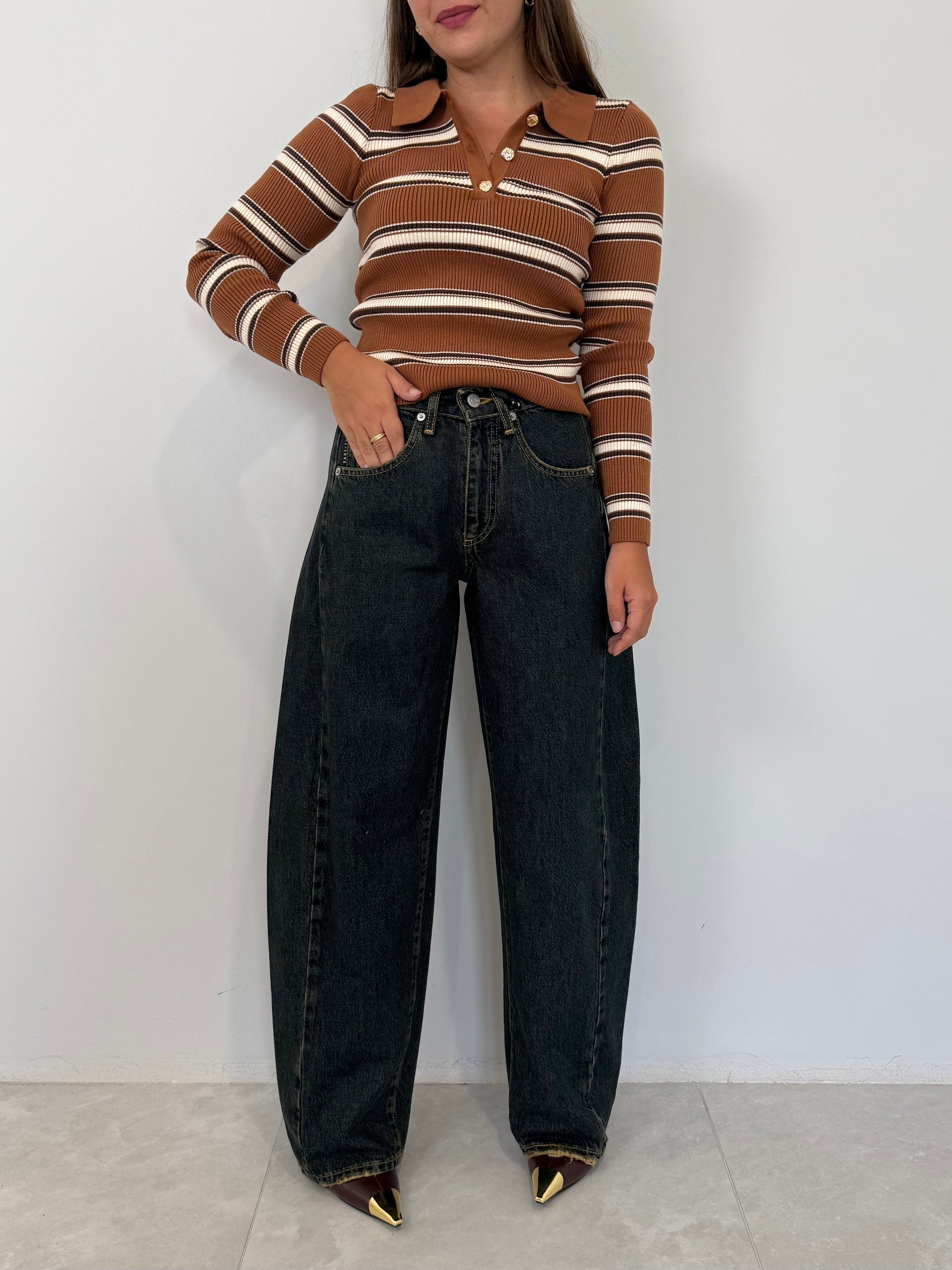 Haveone - Jeans Lucy denim sovrattinto