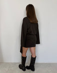 Haveone - Abito corto con manica trapezio