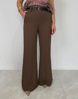 SusyMix - Pantalone fluido moro