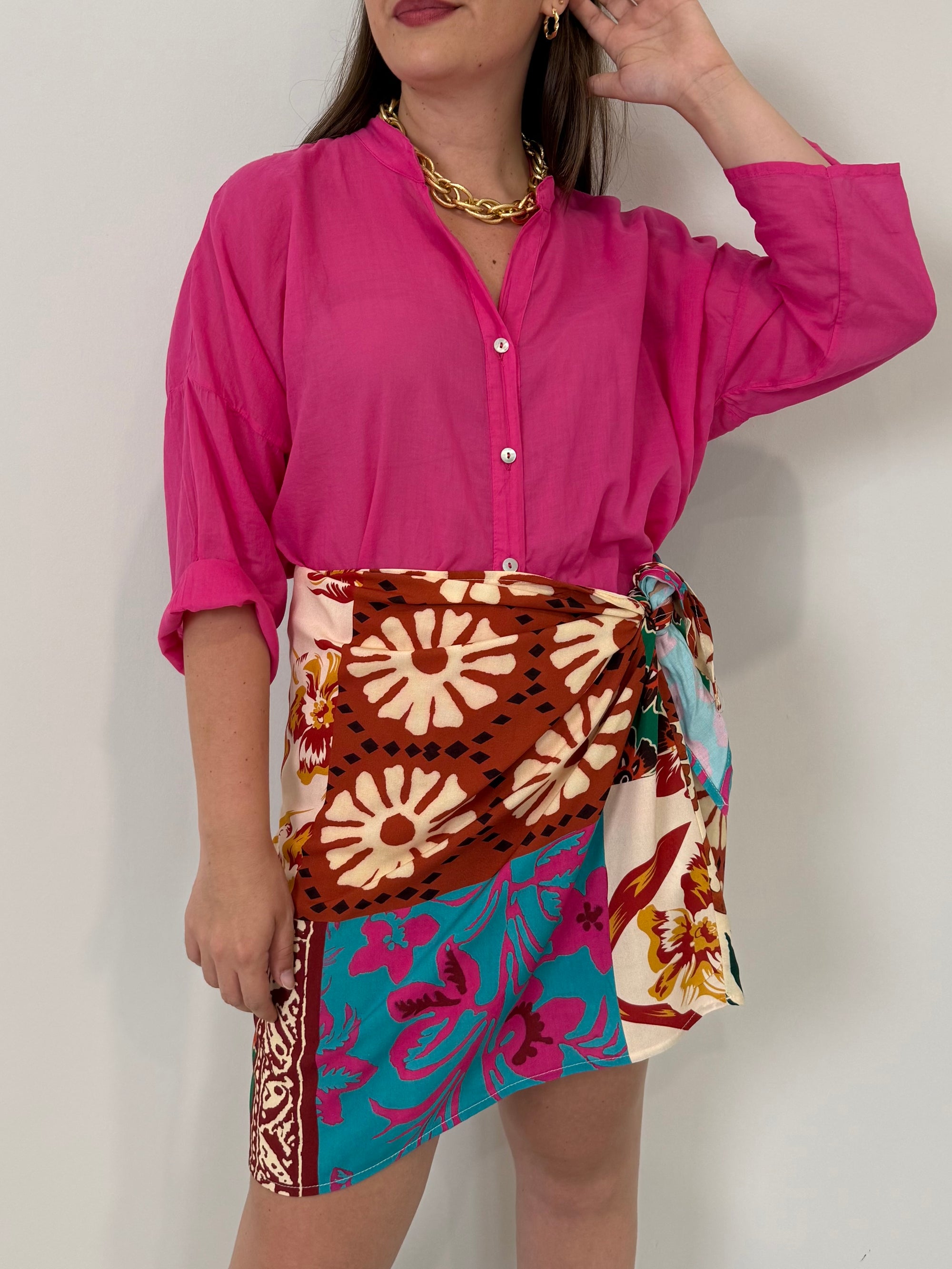Tensione In - Gonna pareo cashmere