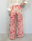 Haveone - Pantalone water color fucsia