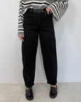 PRE-ORDINE 26/10: SusyMix - Pantalone cuoricino nero