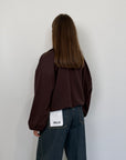 Haveone - Felpa con stampa moro