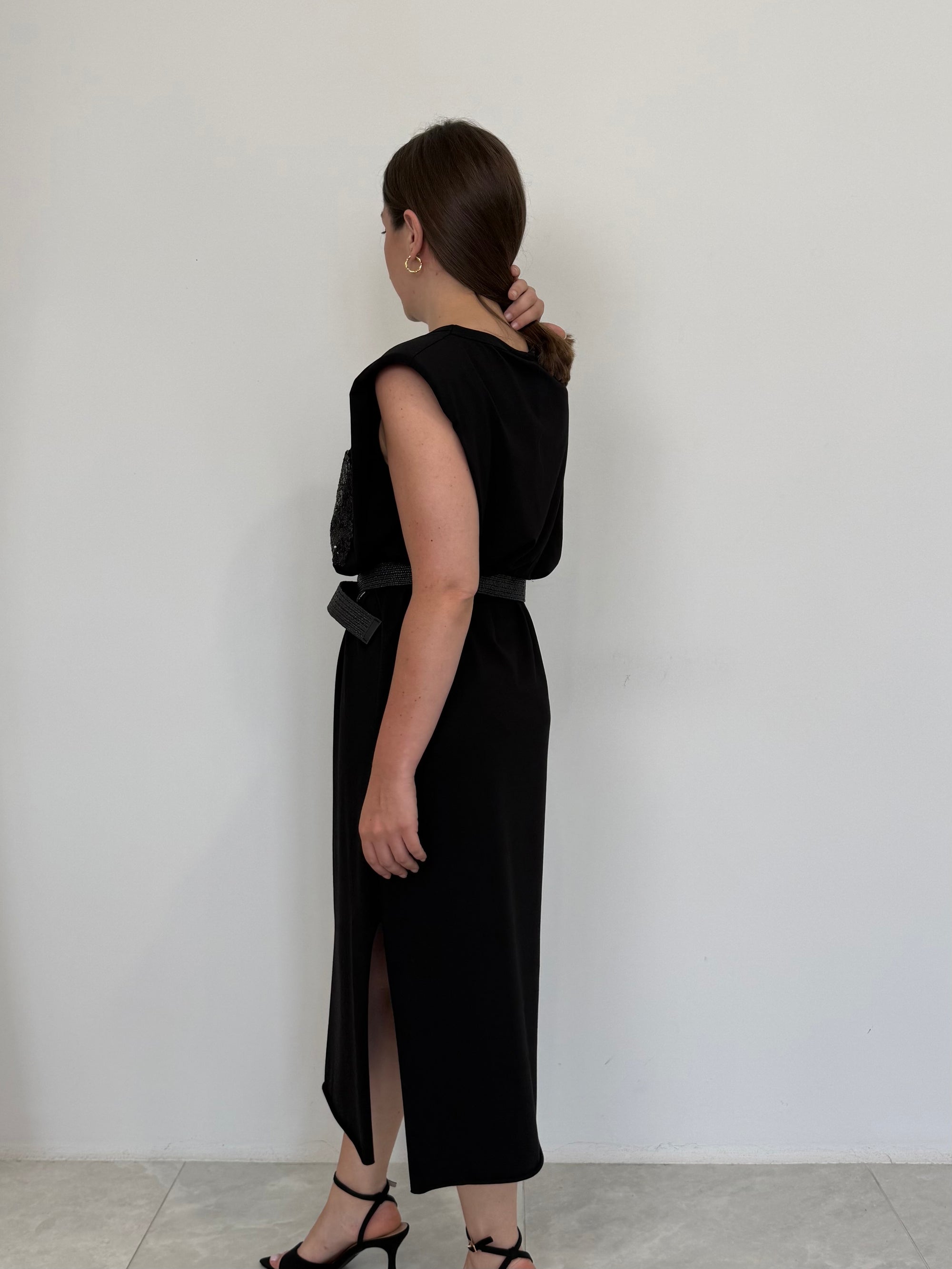 PRE-ORDINE 15/06: SusyMix - Abito con taschino paillettes