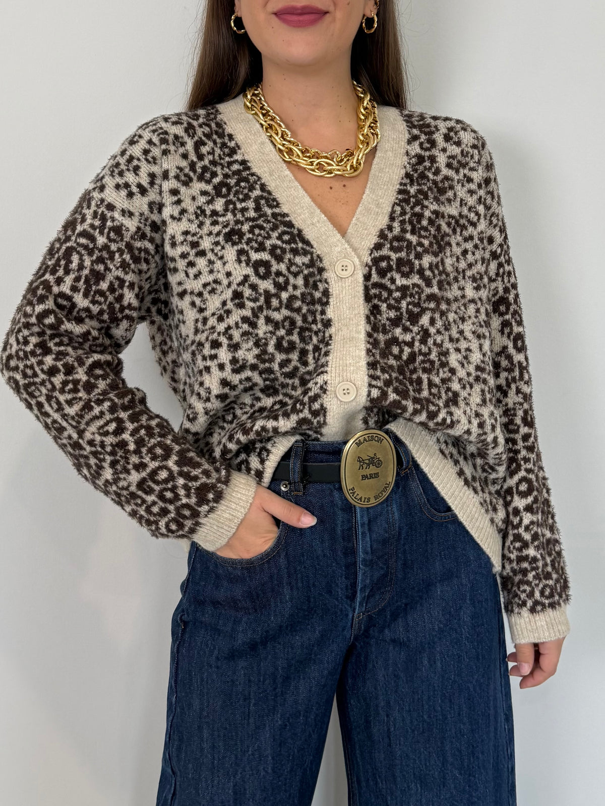 SusyMix - Cardigan maculato