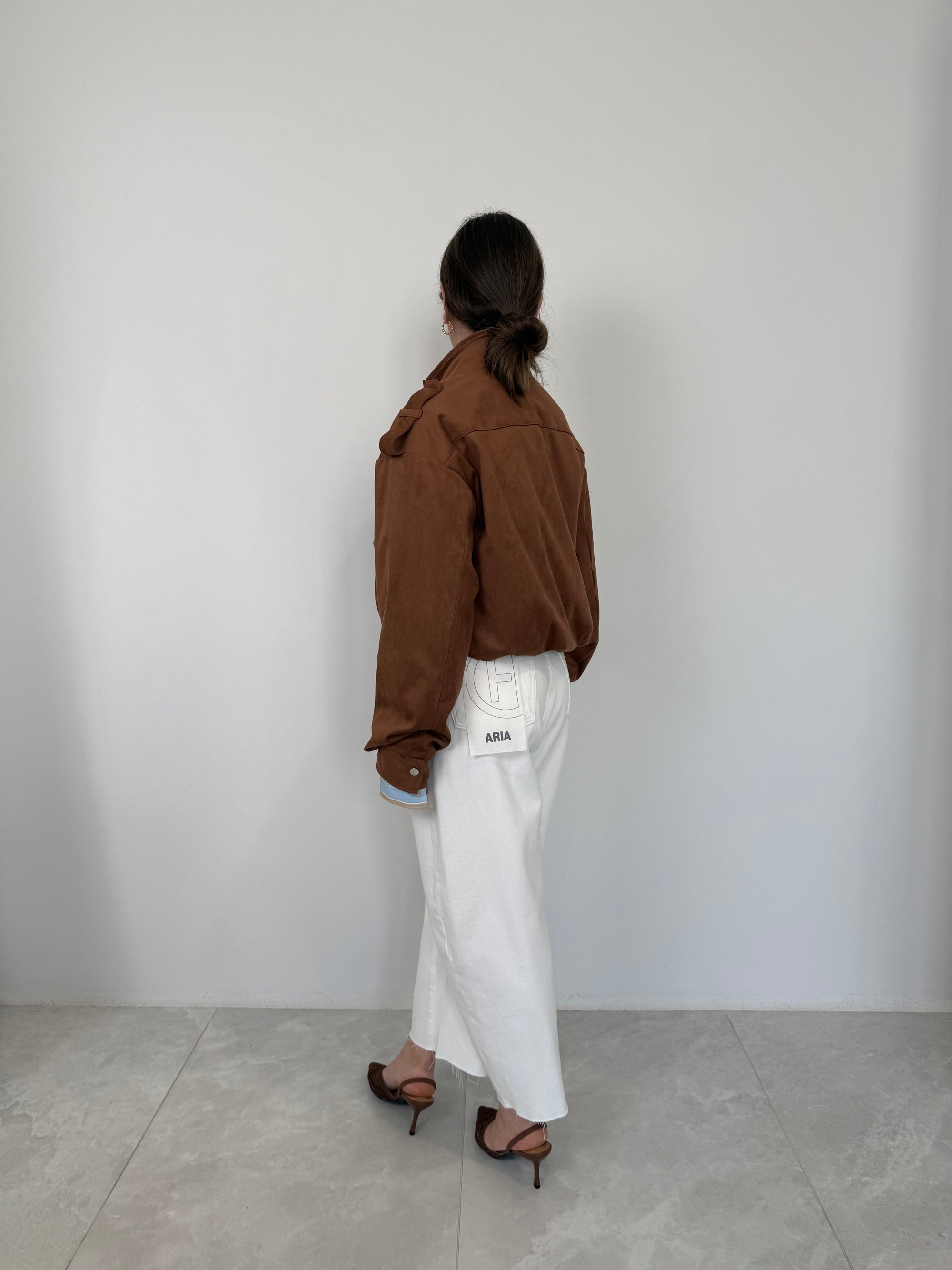 Haveone - Bomber in suede