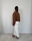 Haveone - Bomber in suede