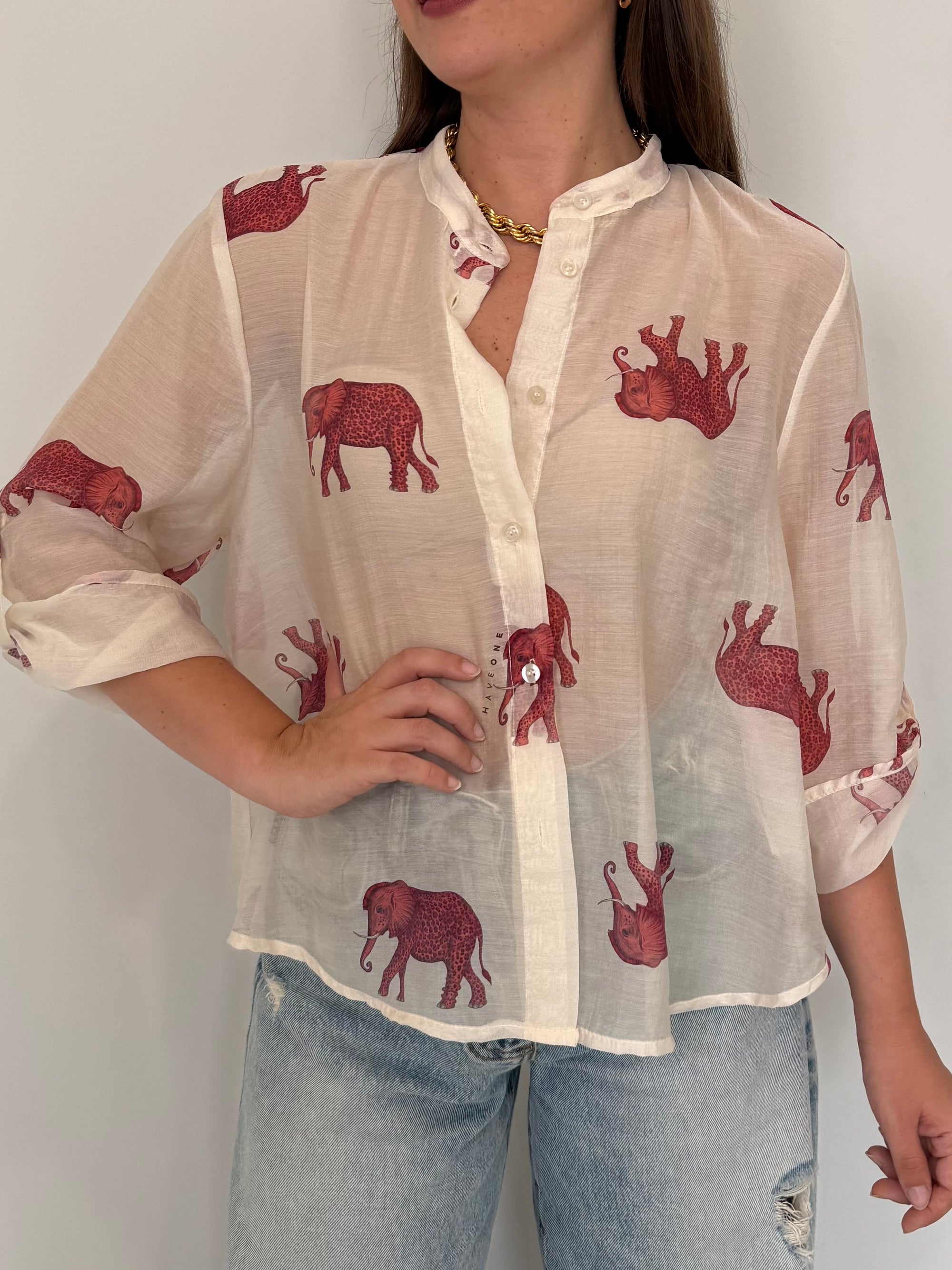 Haveone - Camicia elefanti