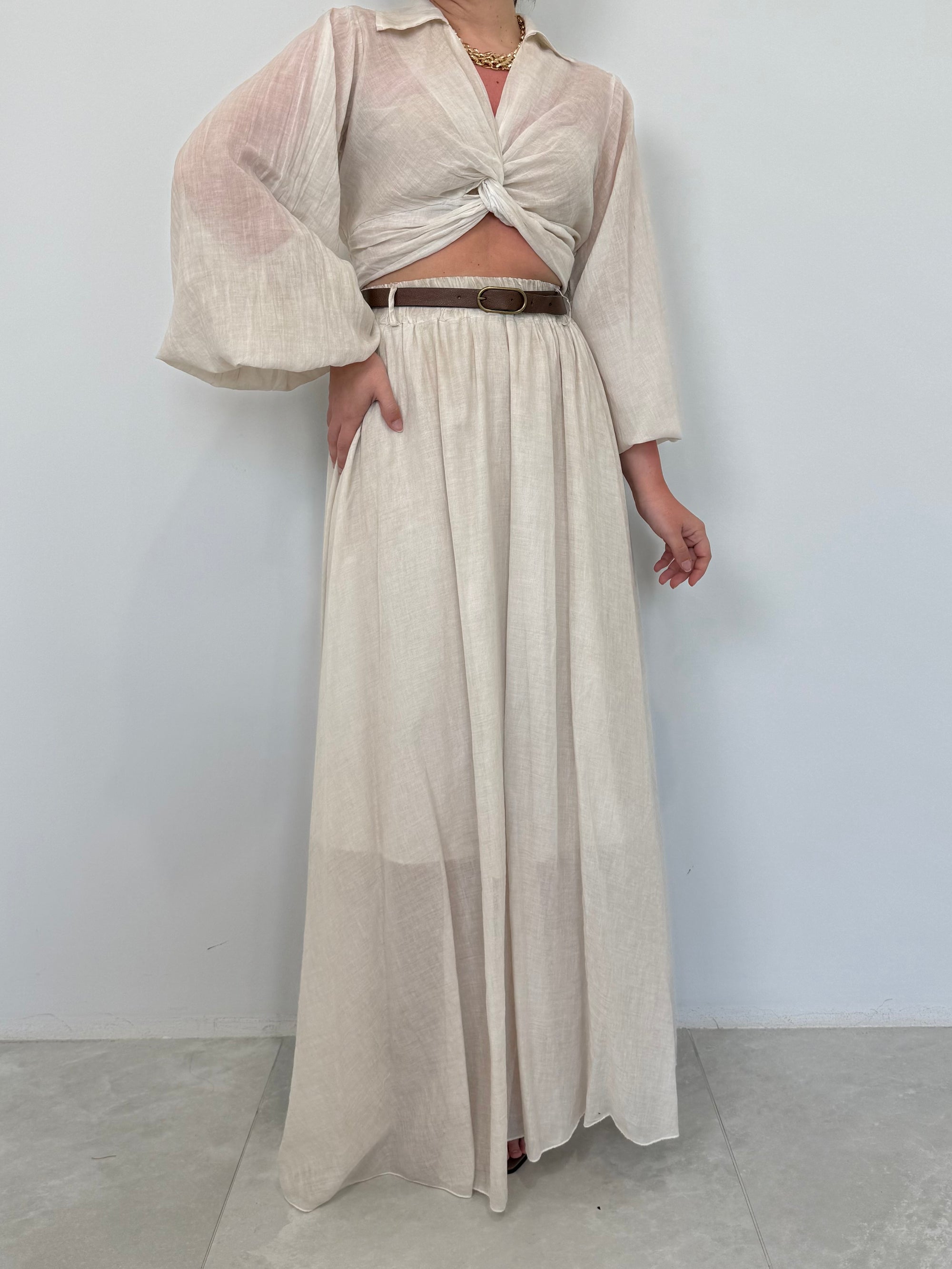 Haveone - Gonna ruota beige