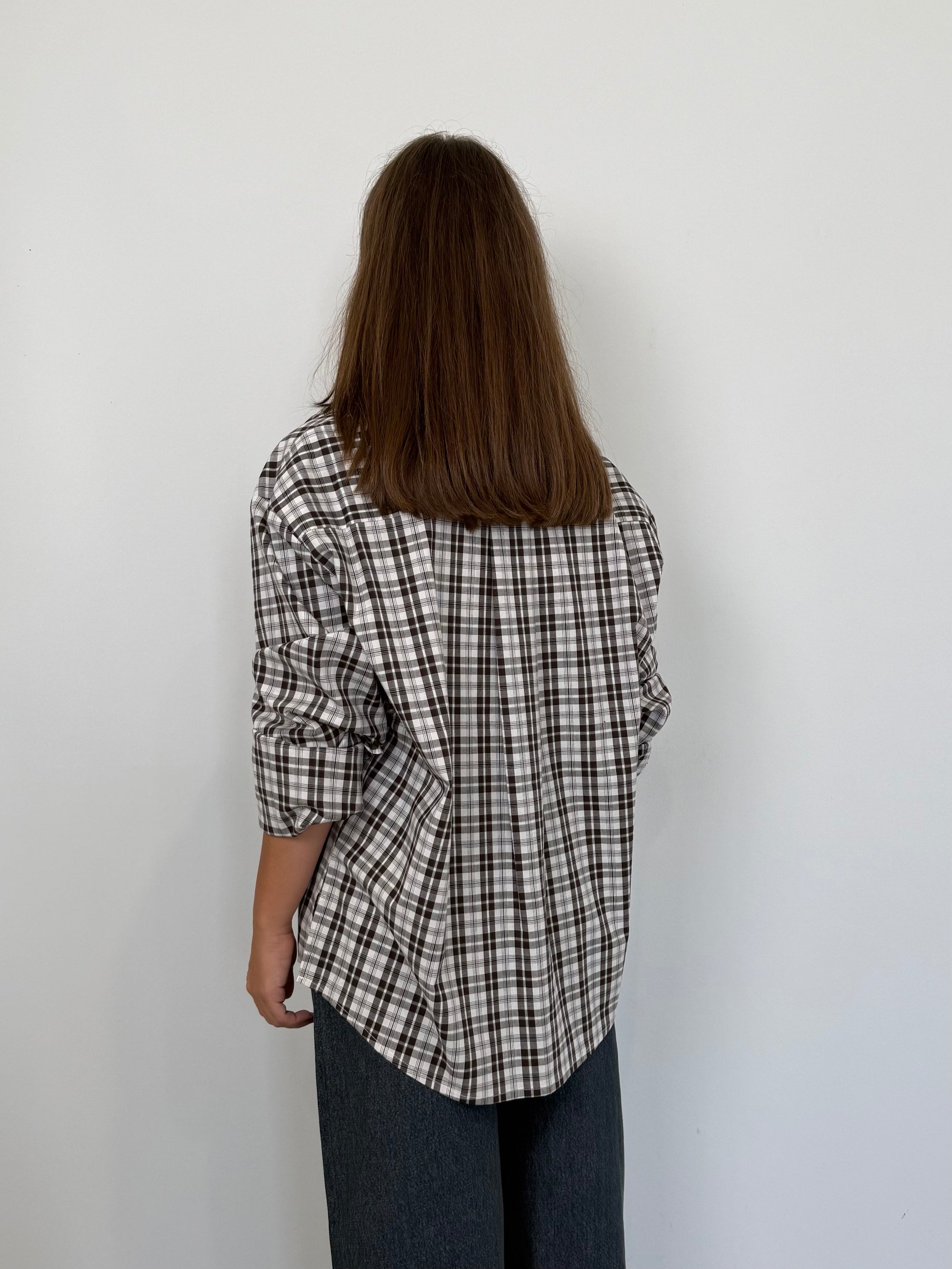 Haveone - Camicia micro check moro
