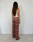 SusyMix - Pantalone zigzag rosso