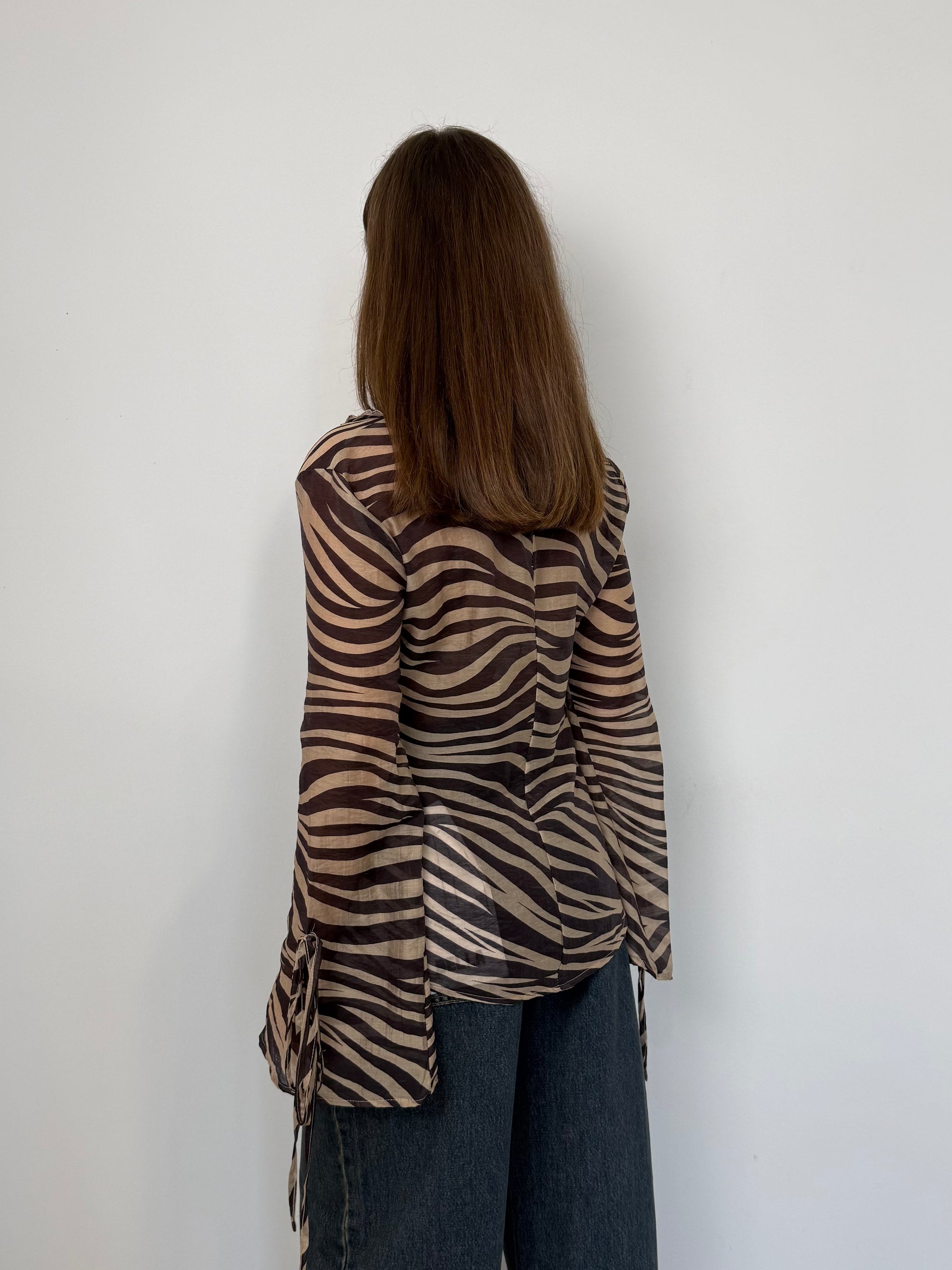 Tensione In - Camicia zebrata