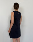 SusyMix - Abito a trapezio con tasche blu