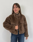 SusyMix - Ecopelliccia morbida beige