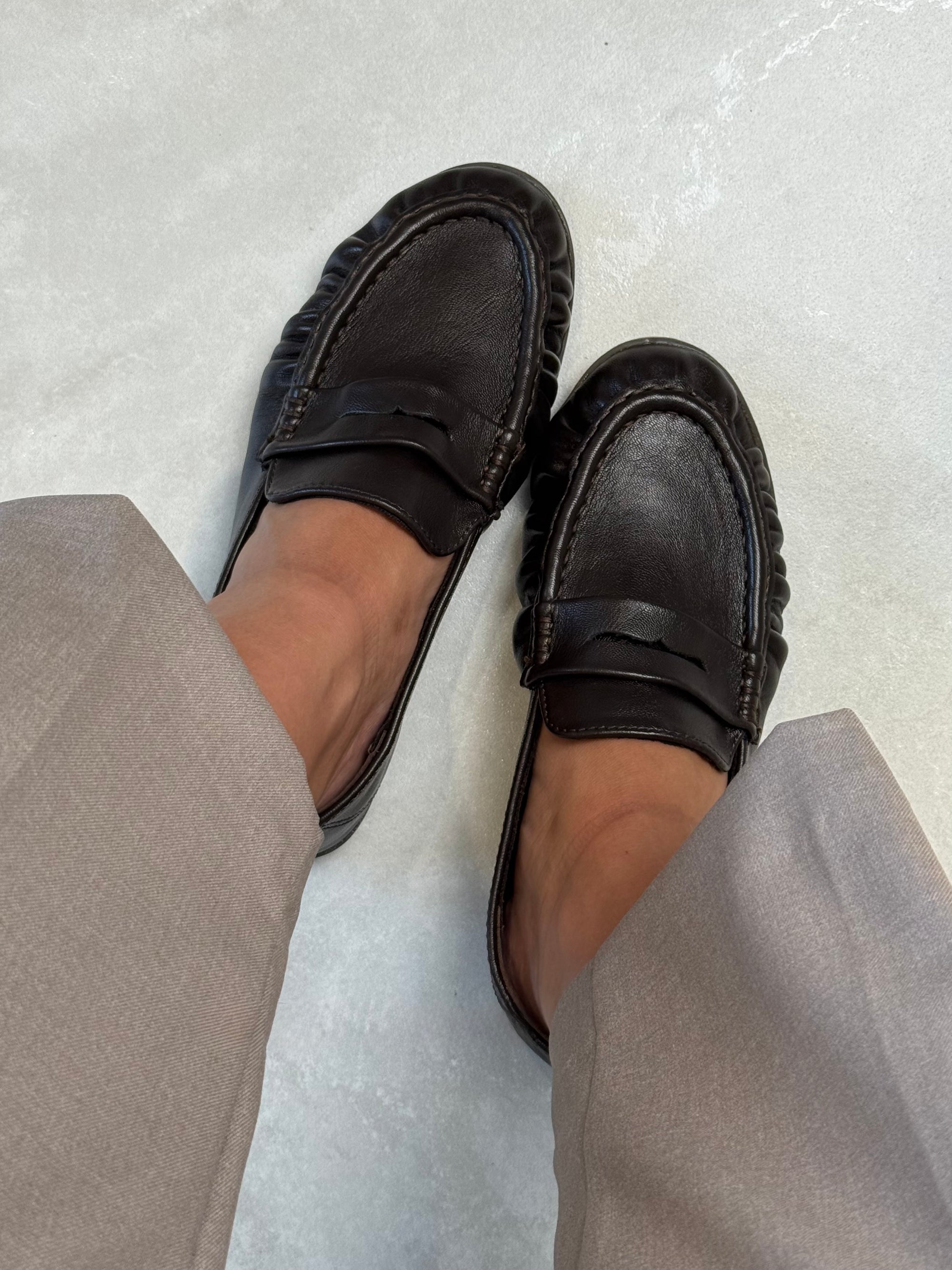 PRE-ORDINE 31/08: Mocassino con impunture moro