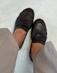 PRE-ORDINE 31/08: Mocassino con impunture moro
