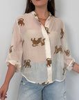 Haveone - Camicia con ghepardi