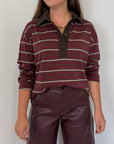 Haveone - Polo righe vino