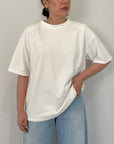 SusyMix - T-shirt con spalline bianca