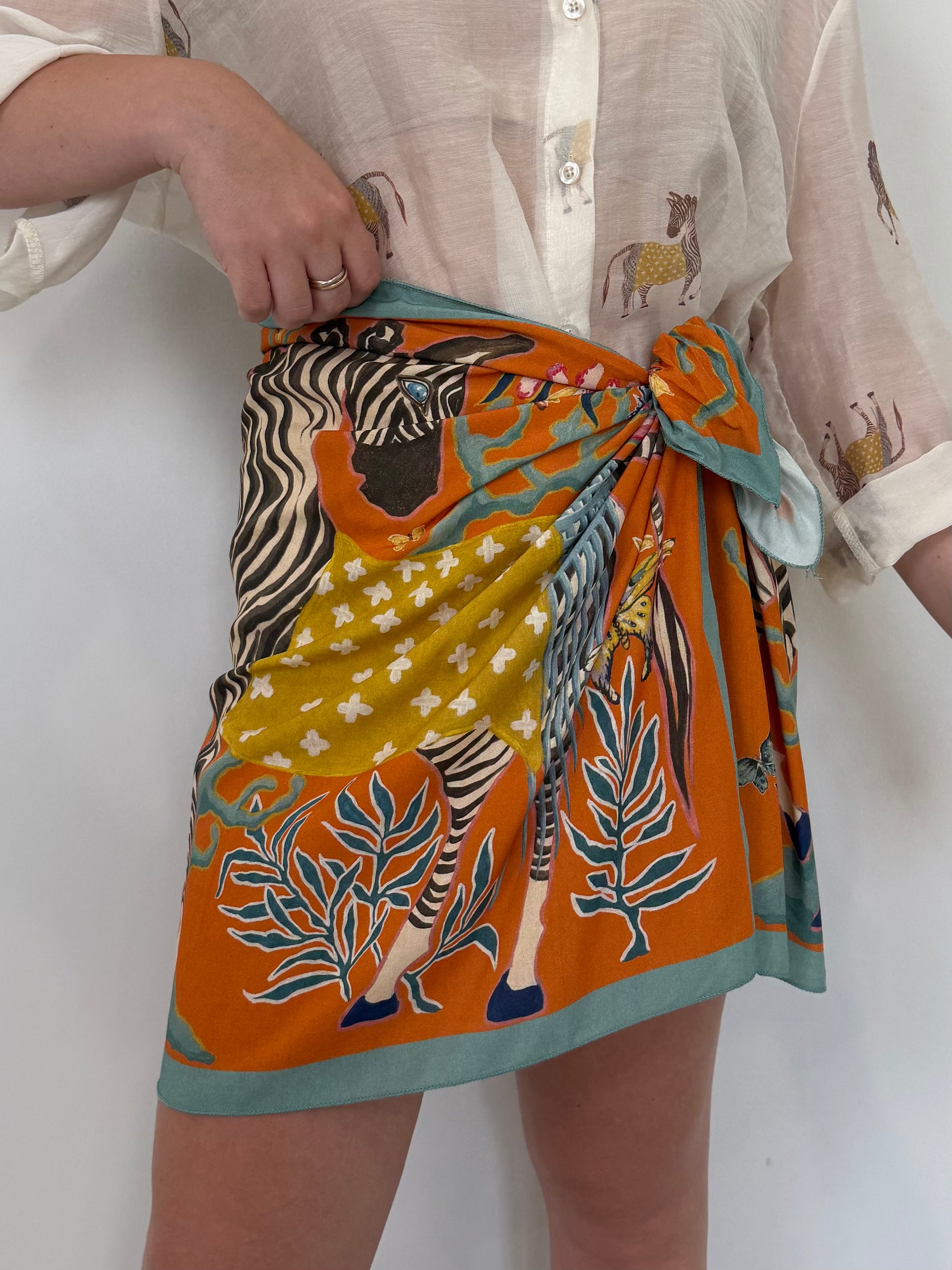 Haveone - Gonna pareo con zebre