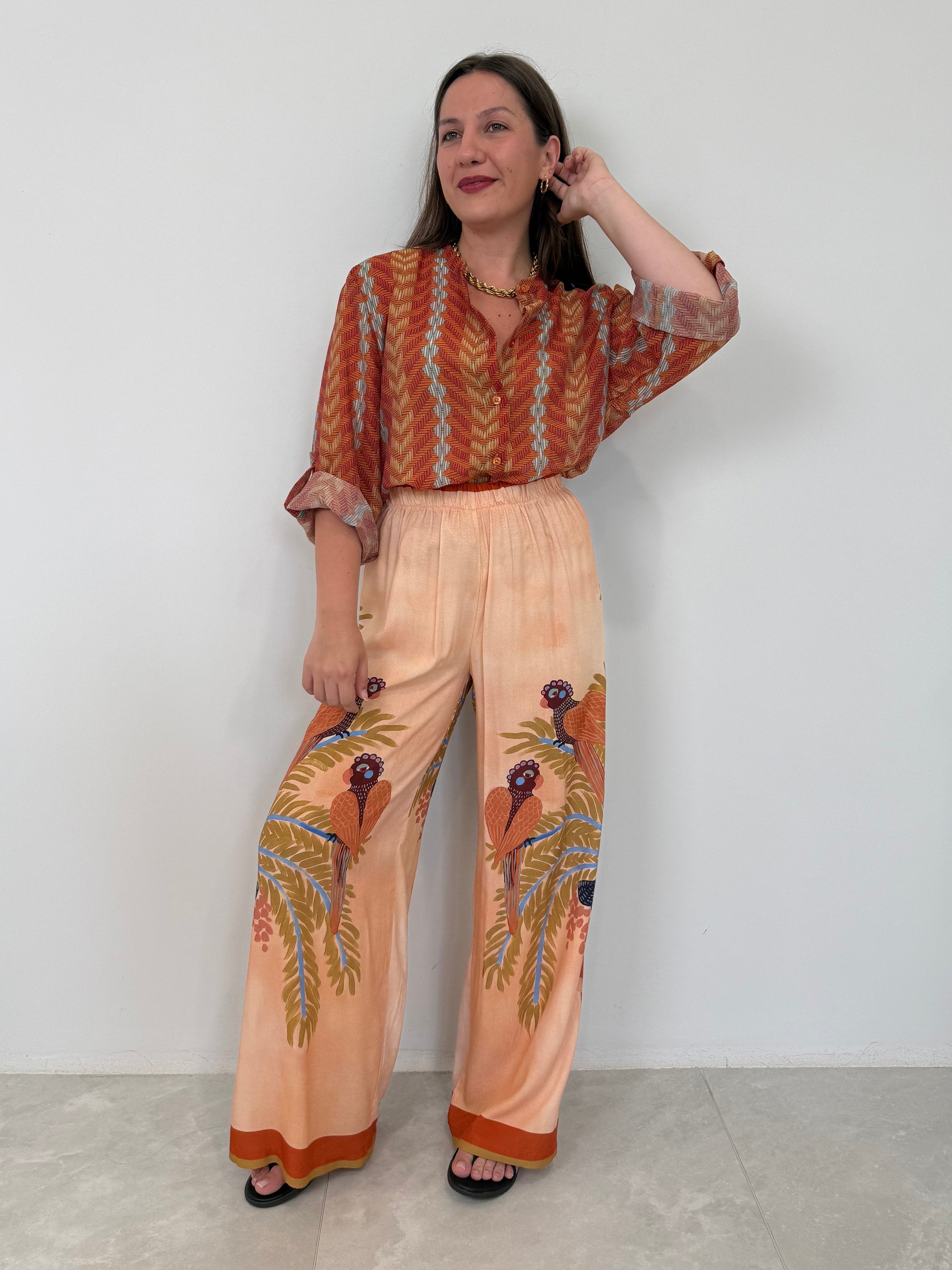 Haveone - Pantalone con palme