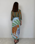 Haveone - Gonna pareo lunga con giaguaro