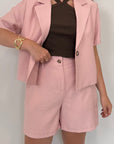 Haveone - Short Iris rosa