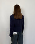 Tensione In - Giacca con bottoni dorati blu