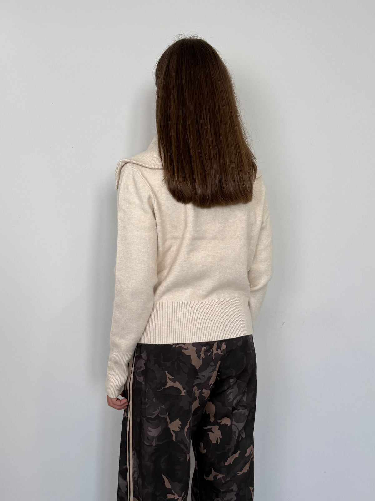 SusyMix - Maglioncino zip beige