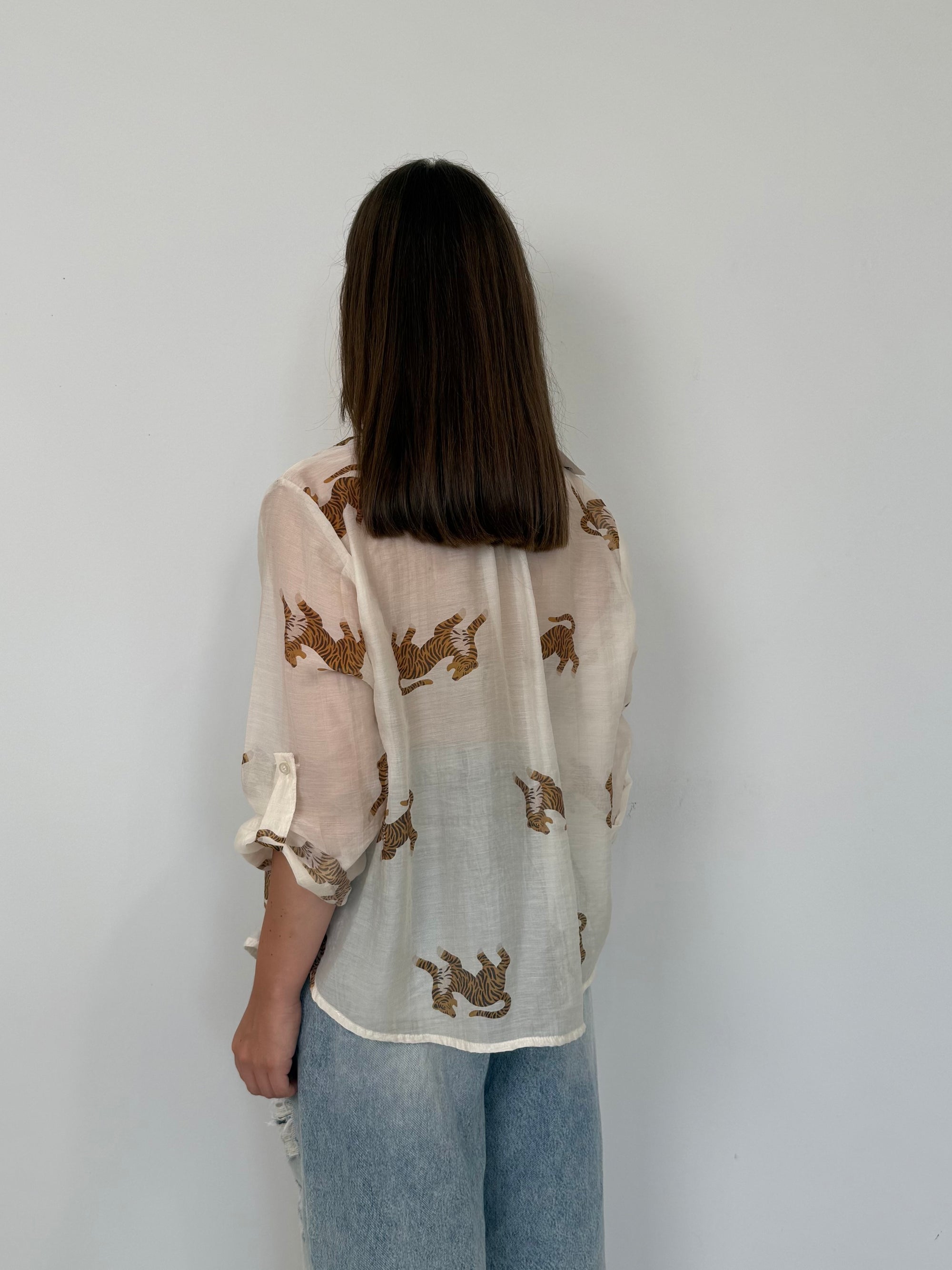 Haveone - Camicia con ghepardi