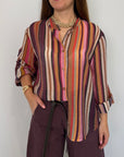 Haveone - Camicia millerighe multicolor