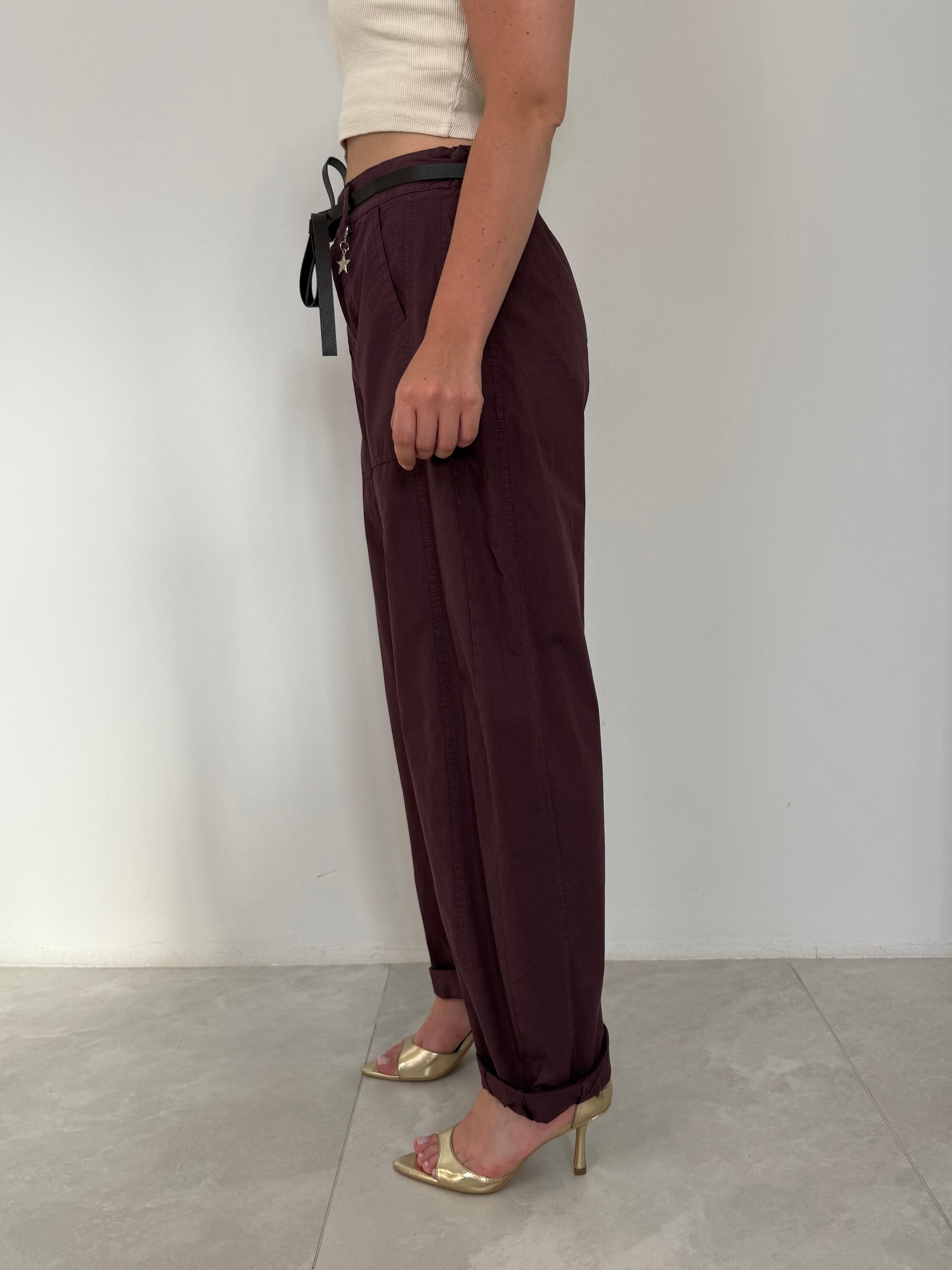 SusyMix - Pantalone con stellina LT fico