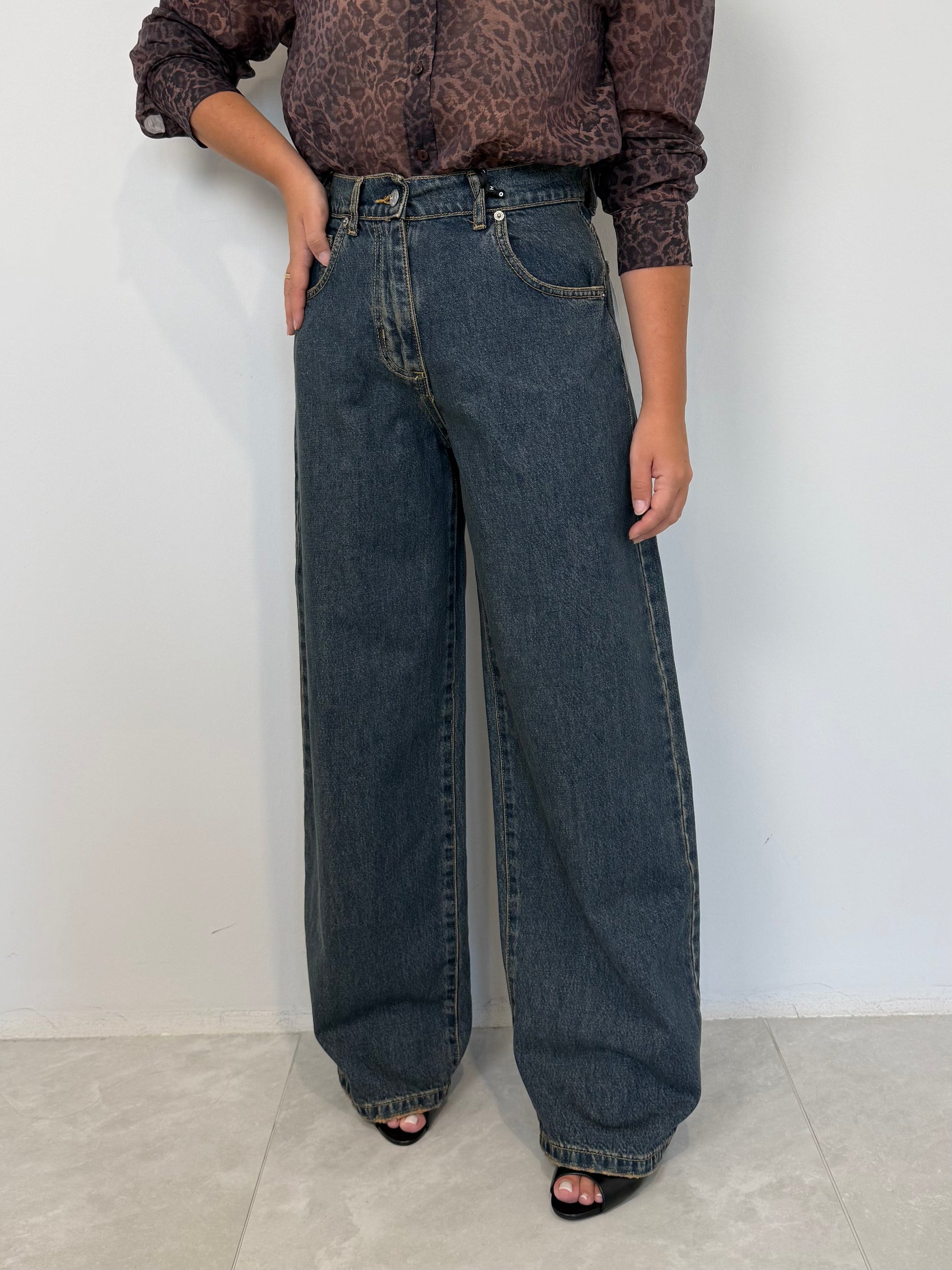 Haveone - Jeans bella lavaggio medio