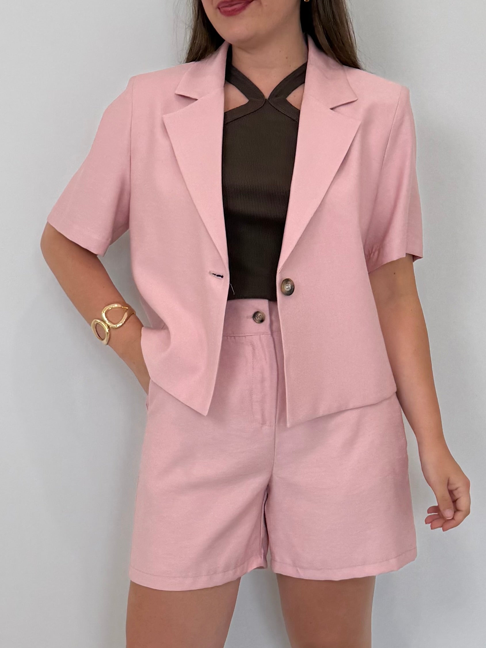 Haveone - Short Iris rosa