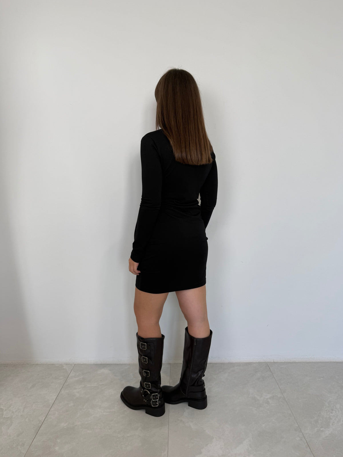 Haveone - Abito corto con fiocco