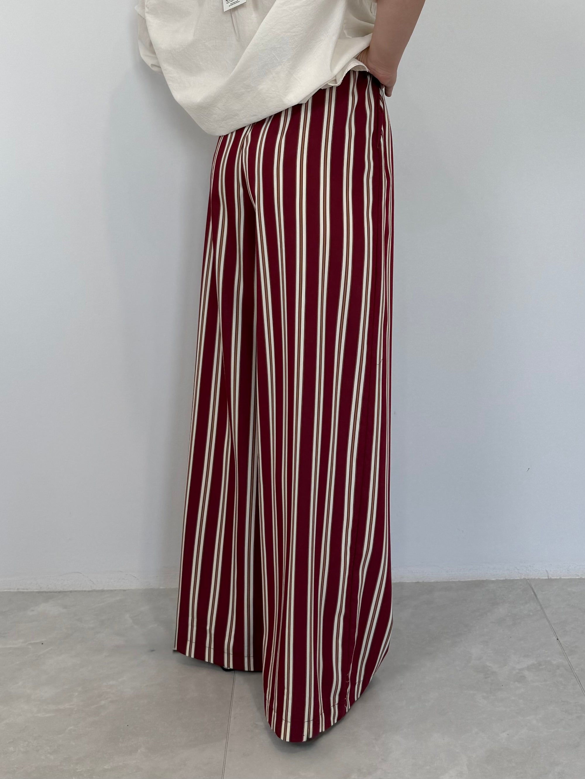 Haveone - Pantalone gessato india