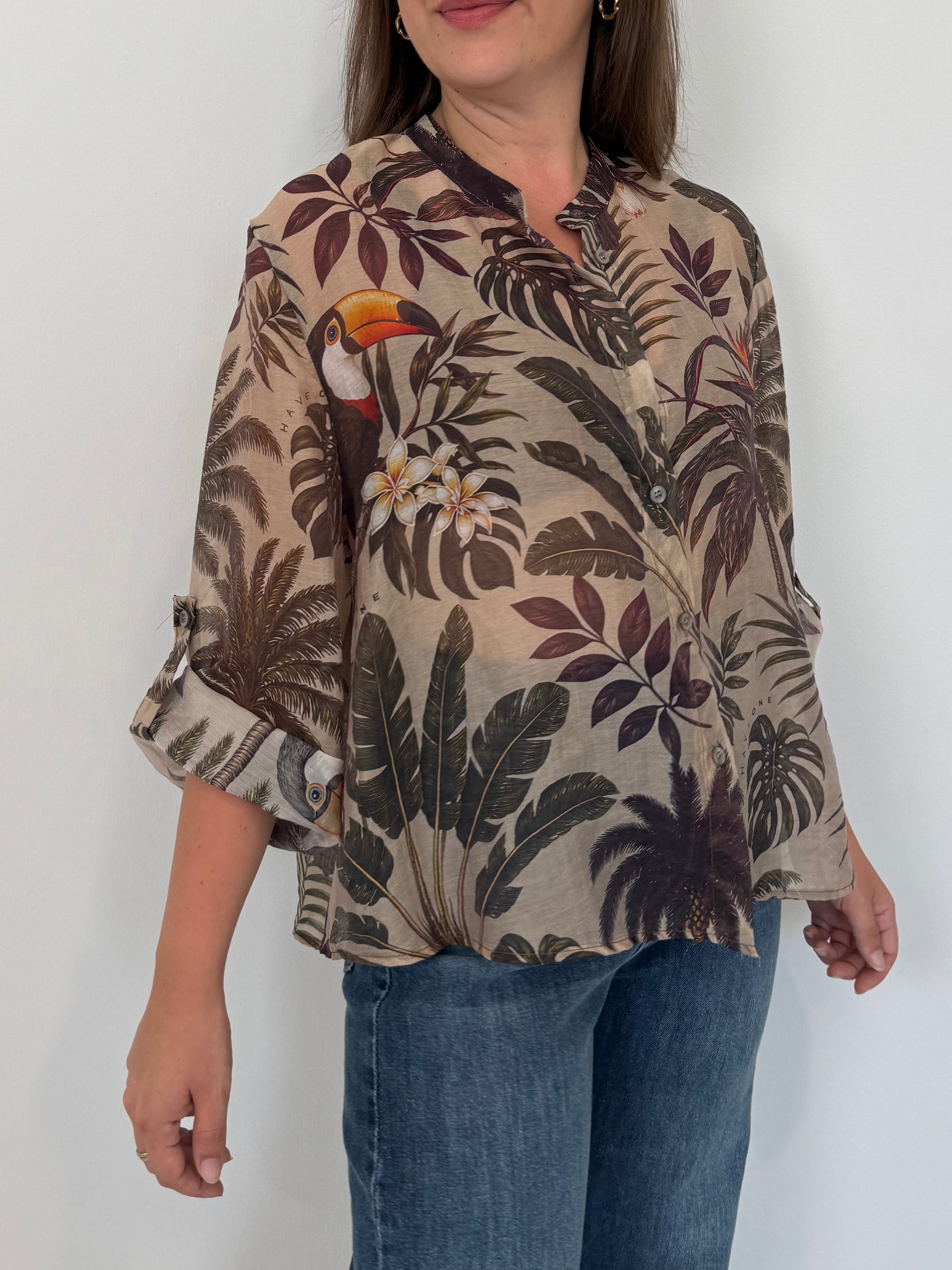 Haveone - Camicia tucano moro