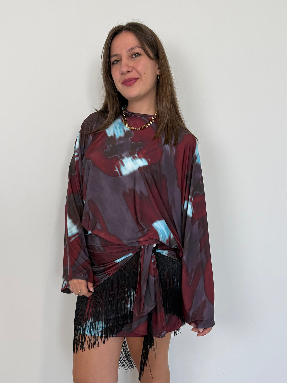 Tensione In - Abito corto fantasia tie-dye