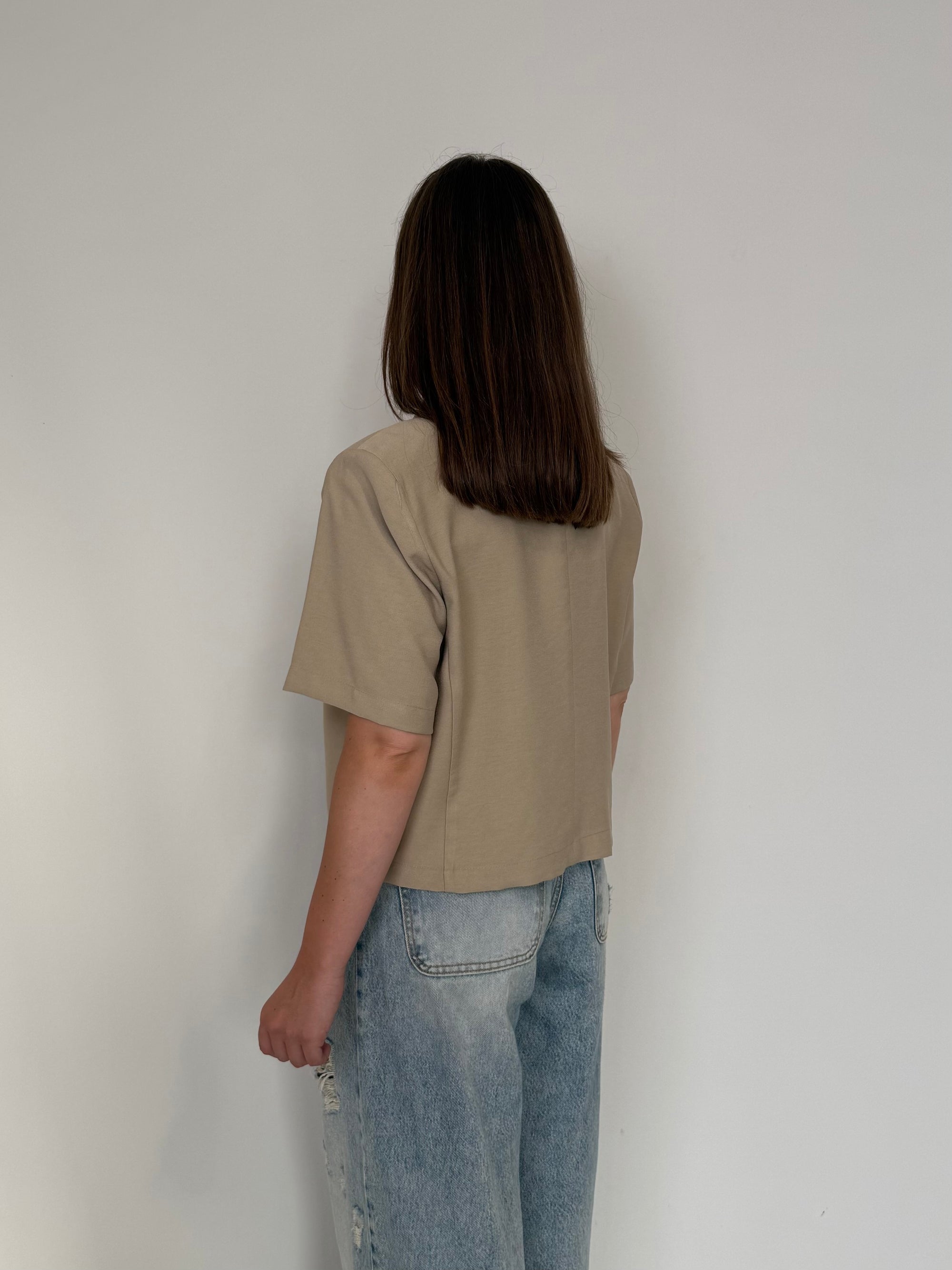 Haveone - Giacca Iris sabbia